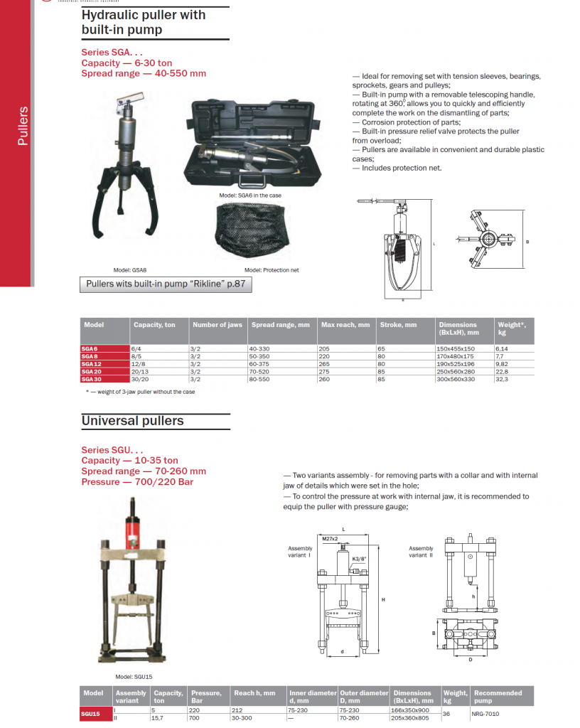 Hydraulic puller-2